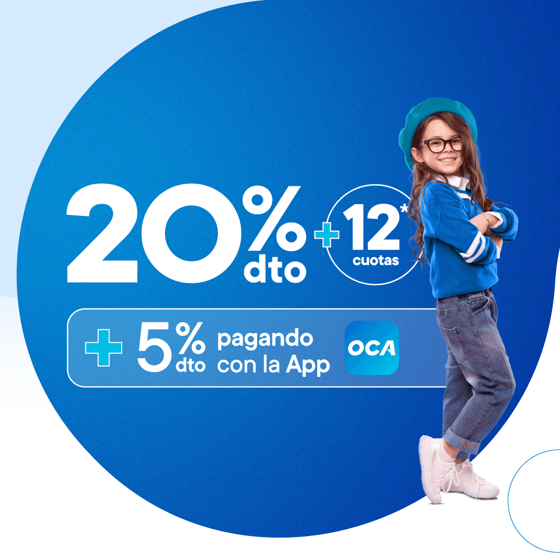 Moda 20% dto. +12 cuotas*