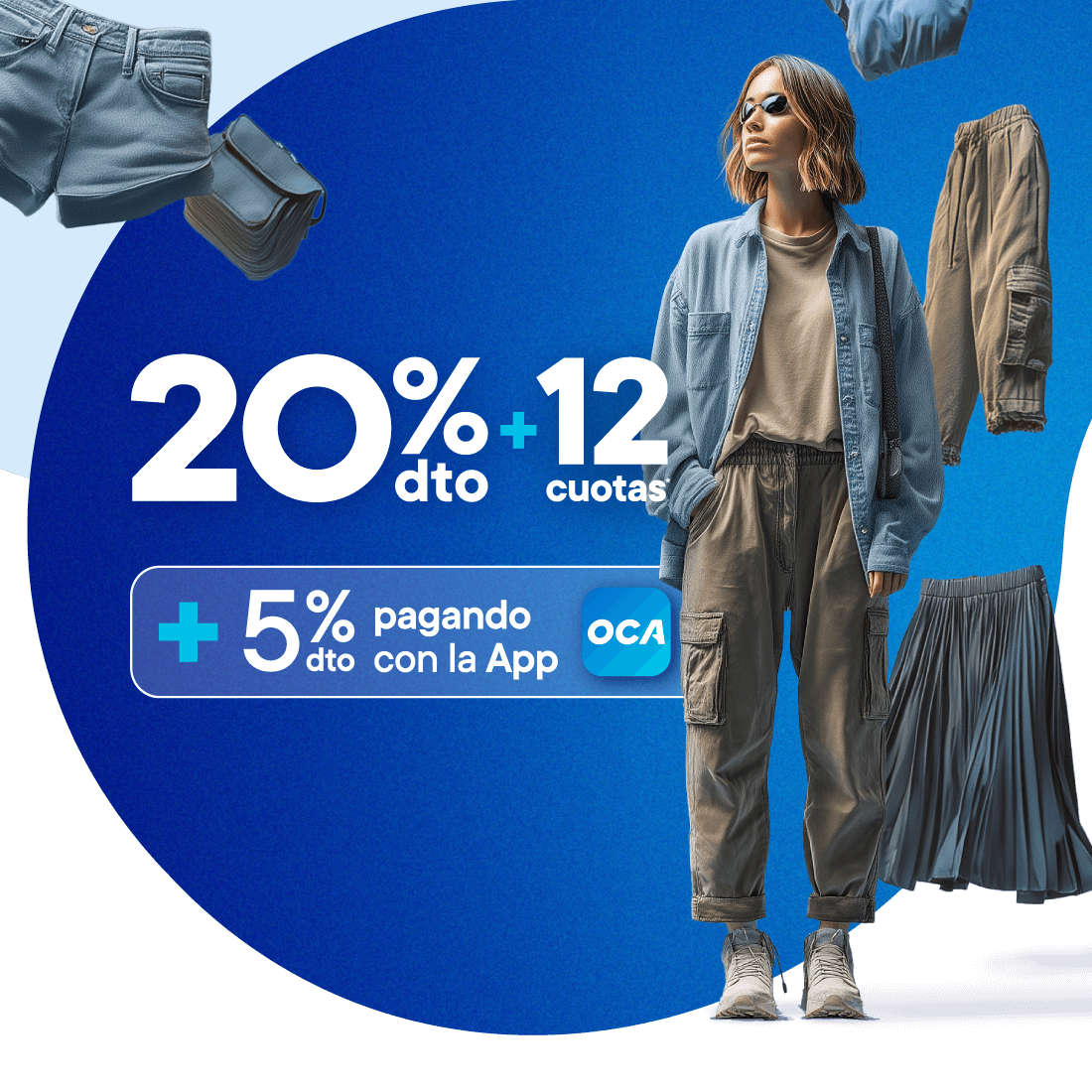 Moda 20% dto. +12 cuotas*